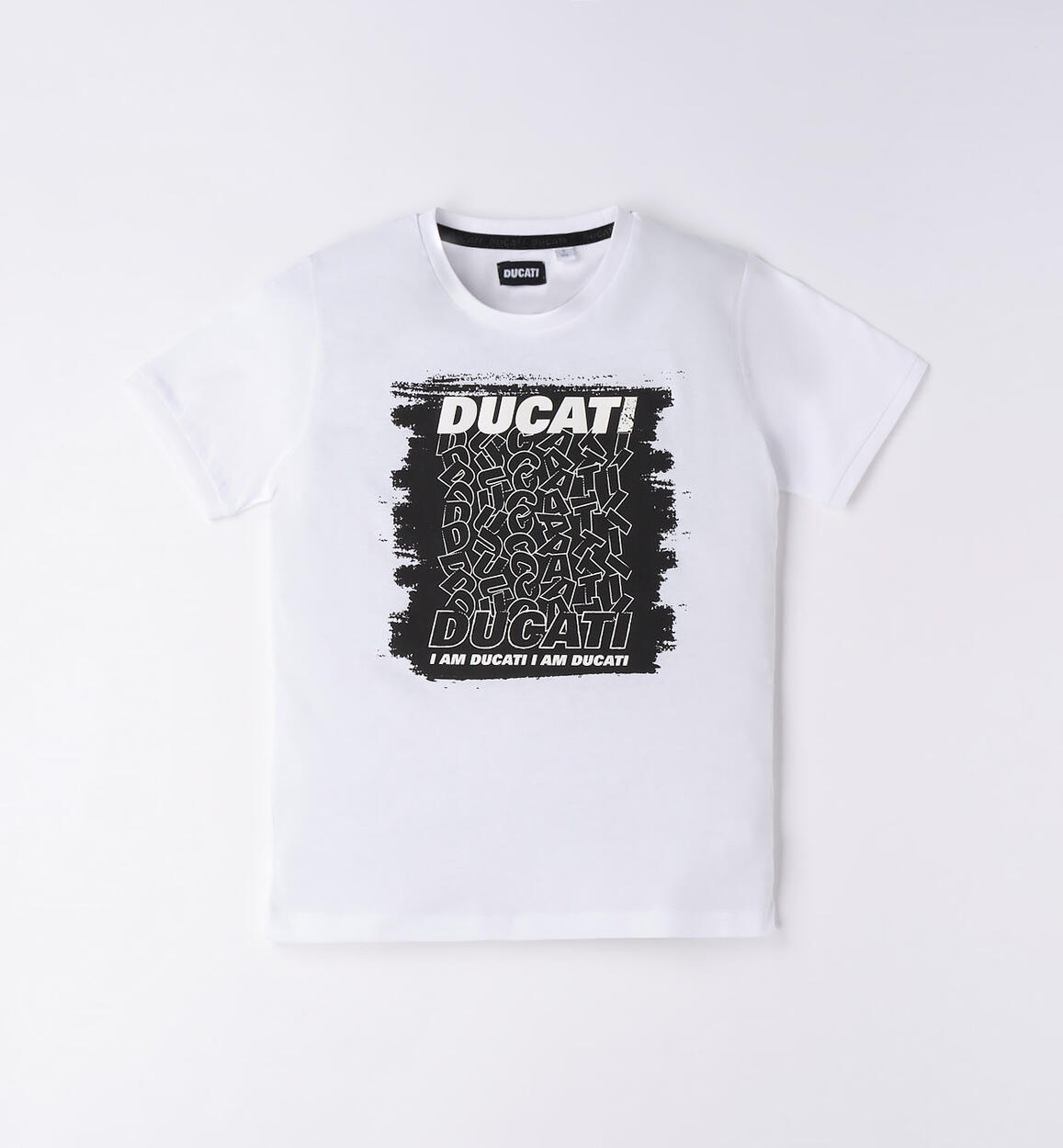 T-shirt Ducati bambino 100% cotone BIANCO DUCATI