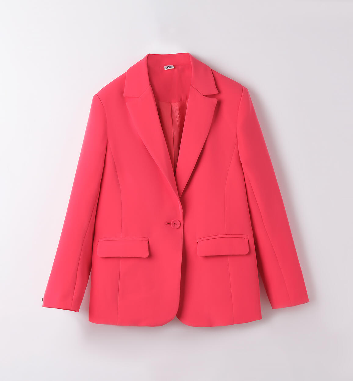 Elegant jacket for girls with button RED iDO