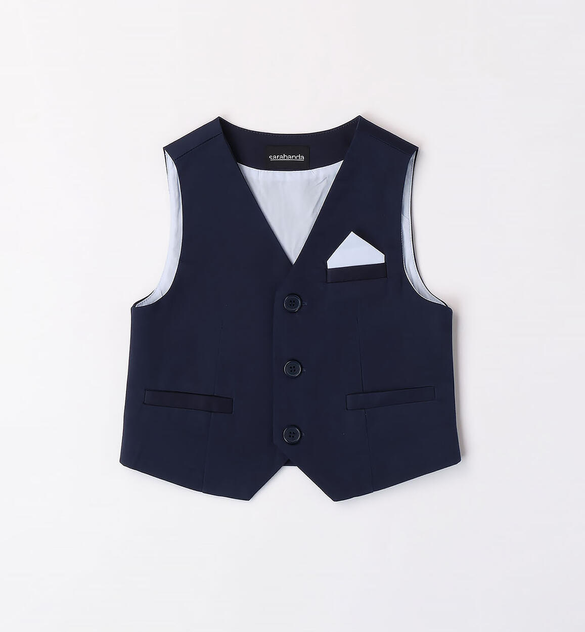 Gilet bambino cerimonia BLU Sarabanda