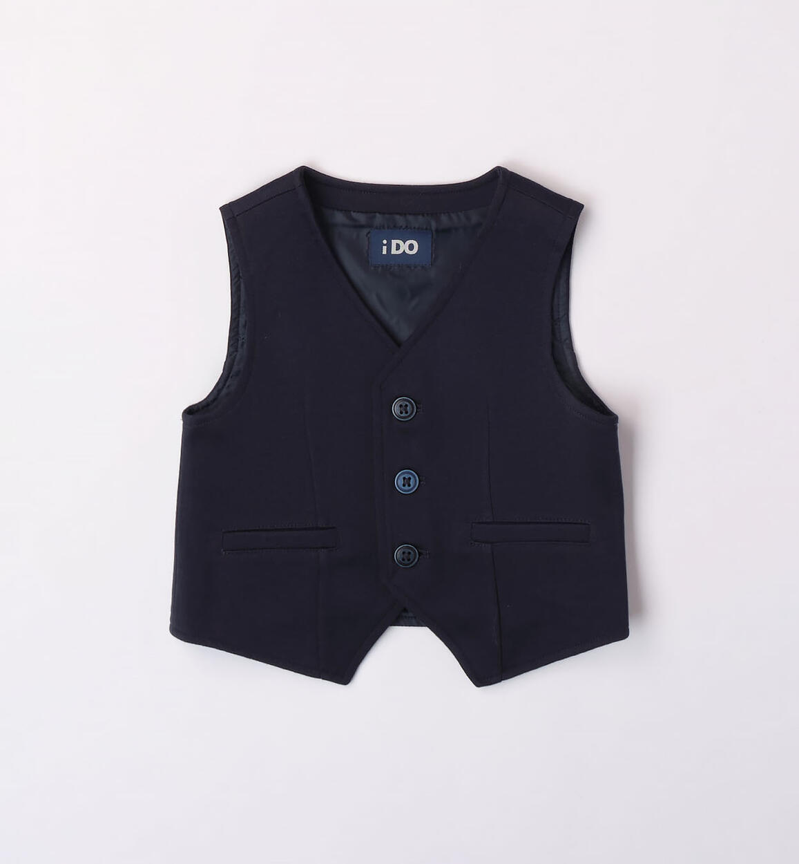 Gilet bambino elegante BLU iDO