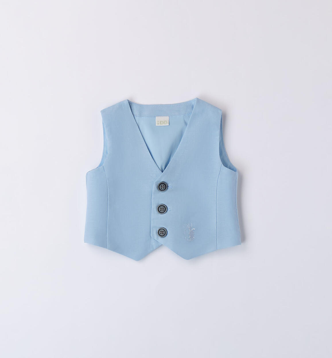 Gilet bimbo elegante AZZURRO iDO