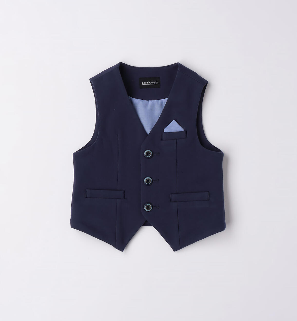 Gilet in felpa per bambino BLU Sarabanda