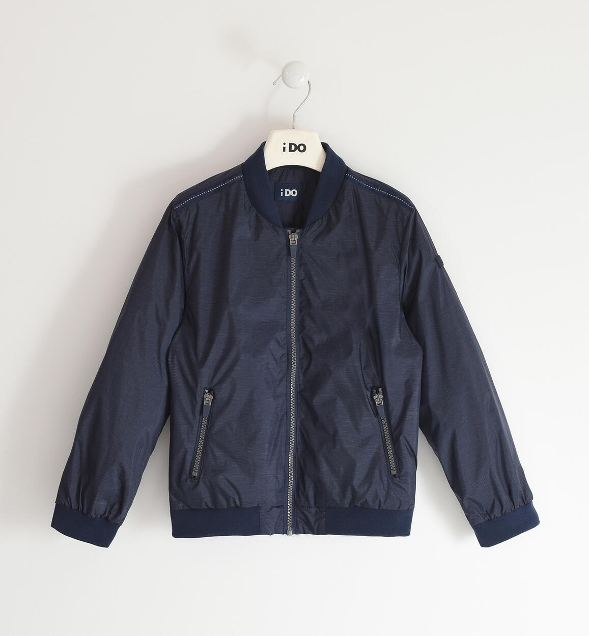 Giubbino bambino modello bomber BLU iDO