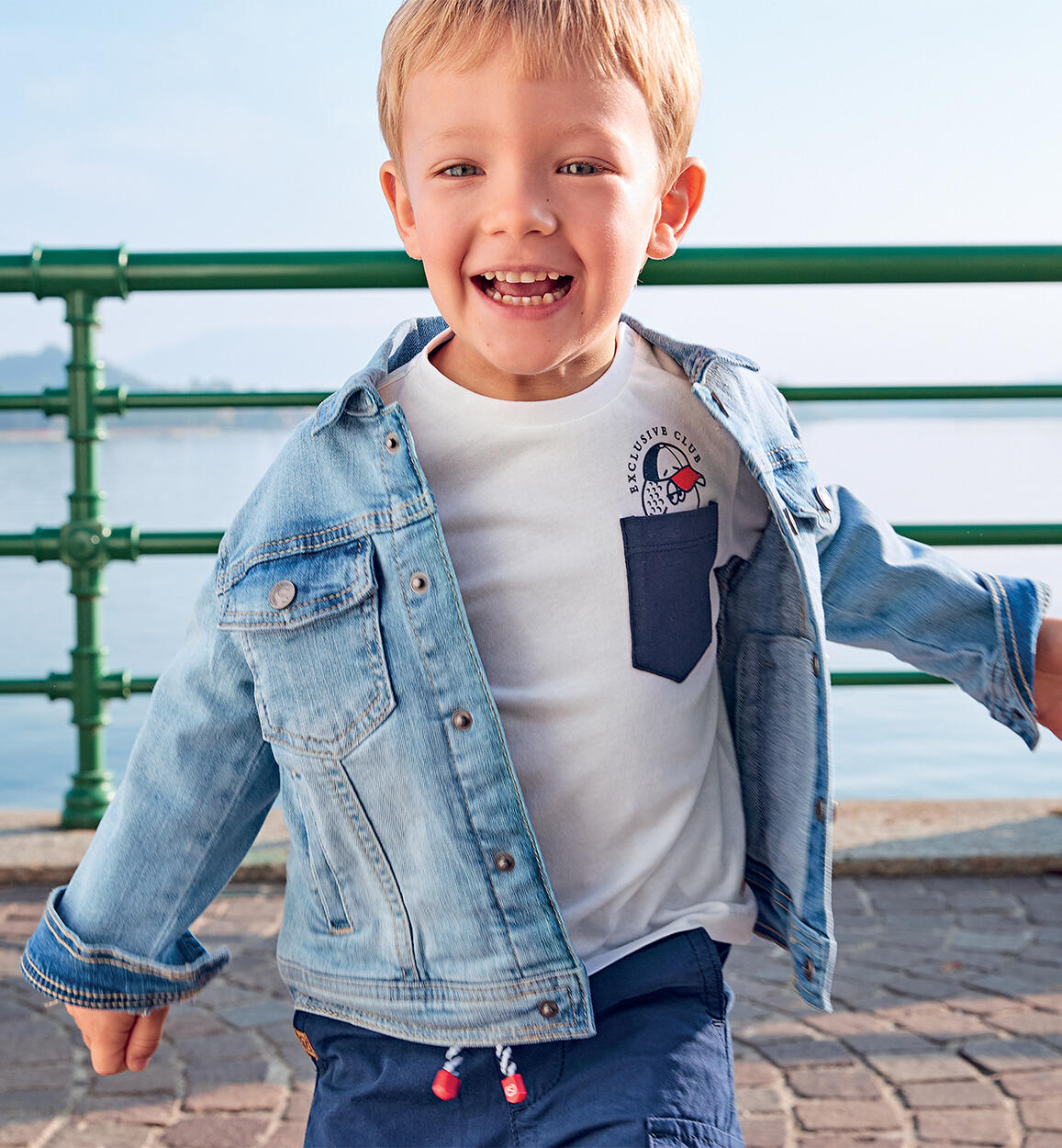 Boys' denim jacket  BLUE Sarabanda