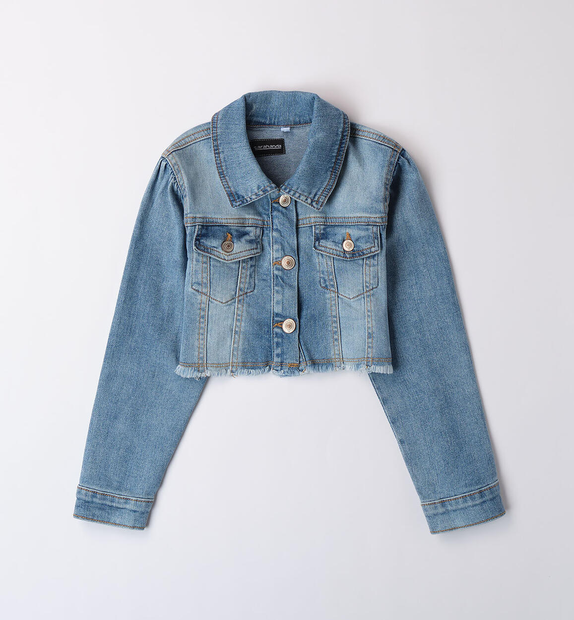 Denim jacket for girls BLUE Sarabanda