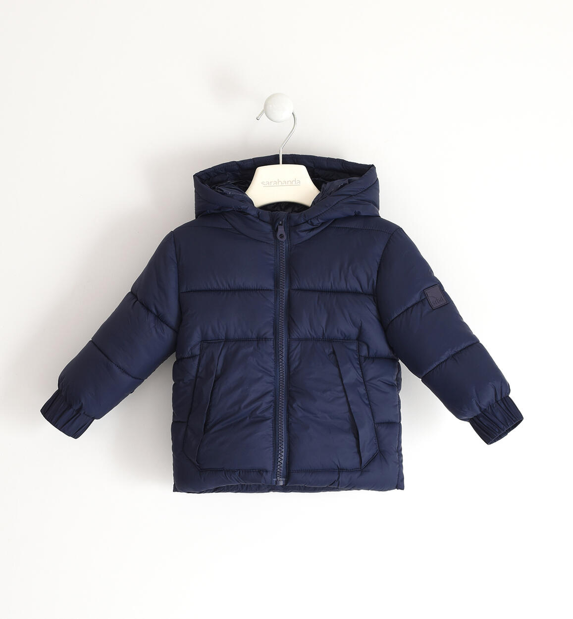 Giubbotto bambino con zip BLU Sarabanda