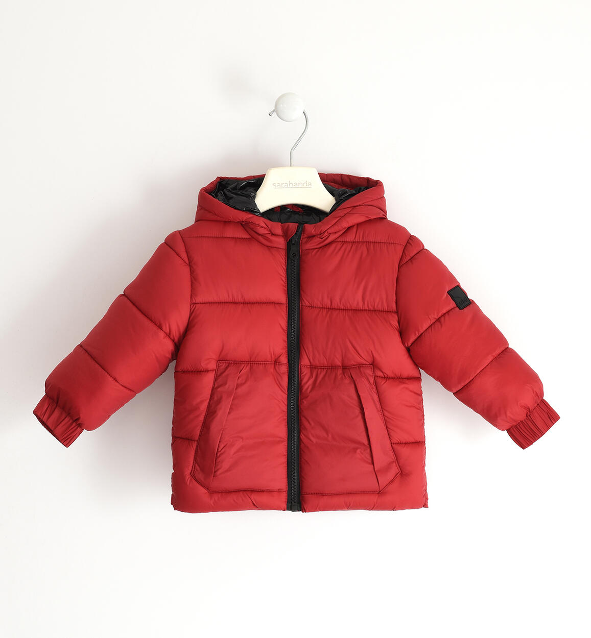 Giubbotto bambino con zip ROSSO Sarabanda