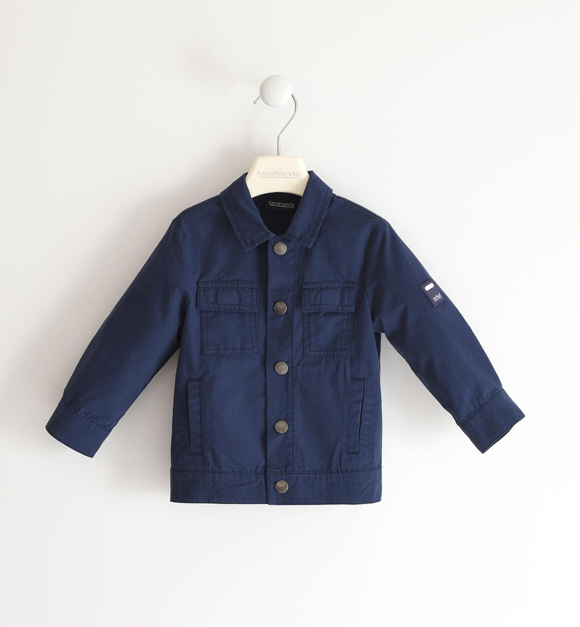 Giubbotto in nylon cotton per bambino BLU Sarabanda