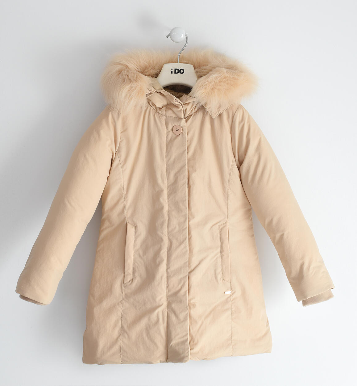 Giubbotto invernale ragazza BEIGE iDO