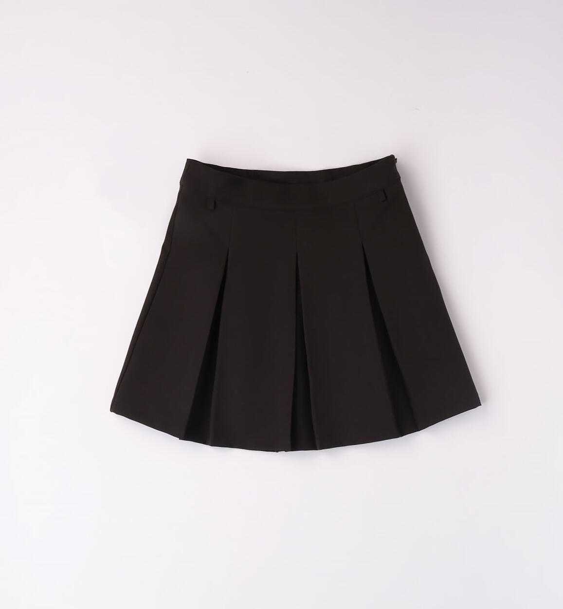 iDO elegant pleated skirt for girls aged 8 to 16 years BLACK iDO