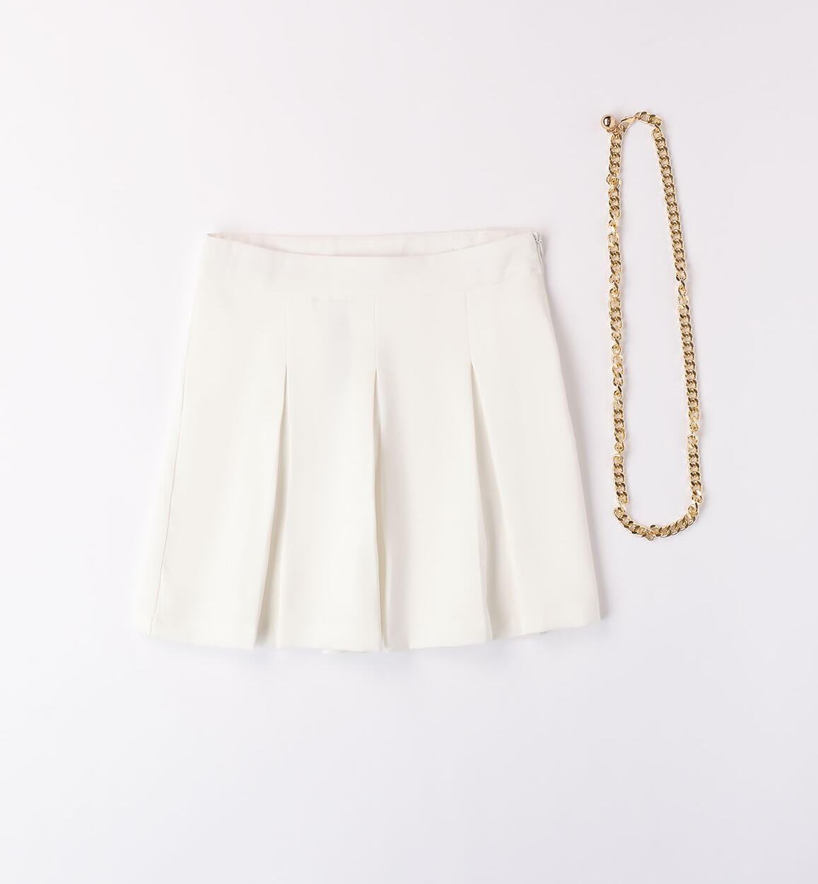 Girl's elegant skirt CREAM iDO