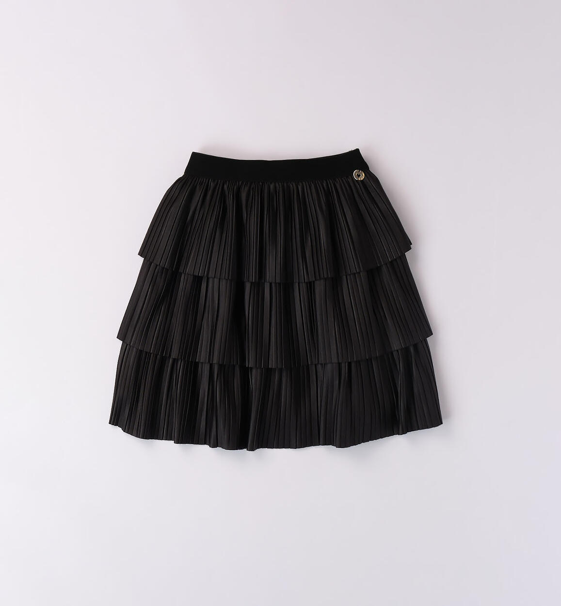 iDO pleated skirt for girls aged 8 to 16 years BLACK iDO