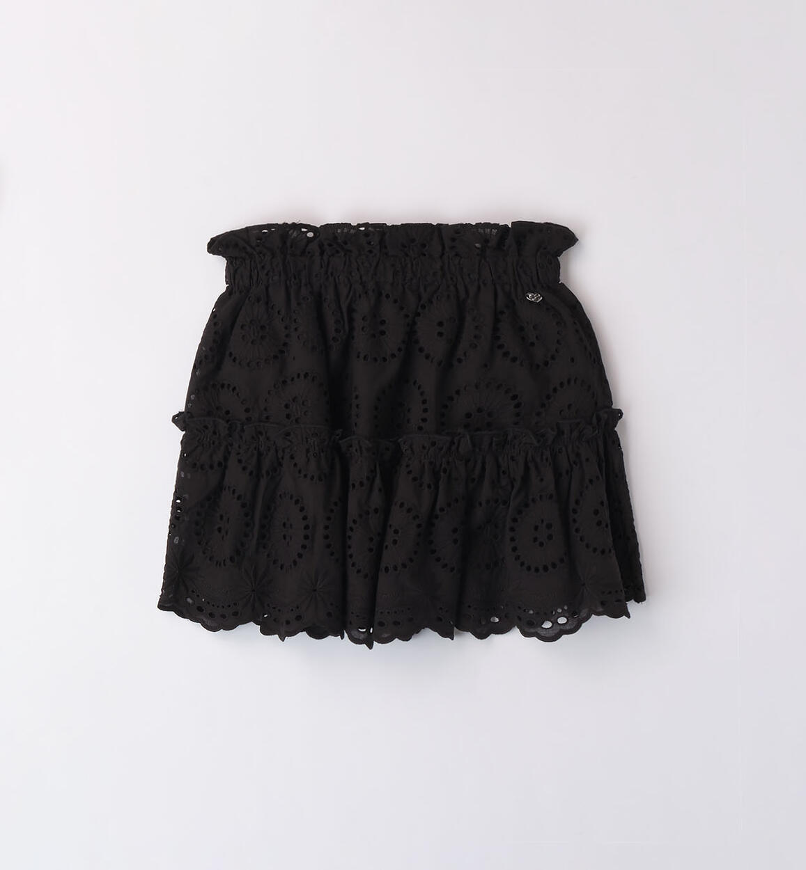 Girls' broderie anglaise skirt BLACK Sarabanda