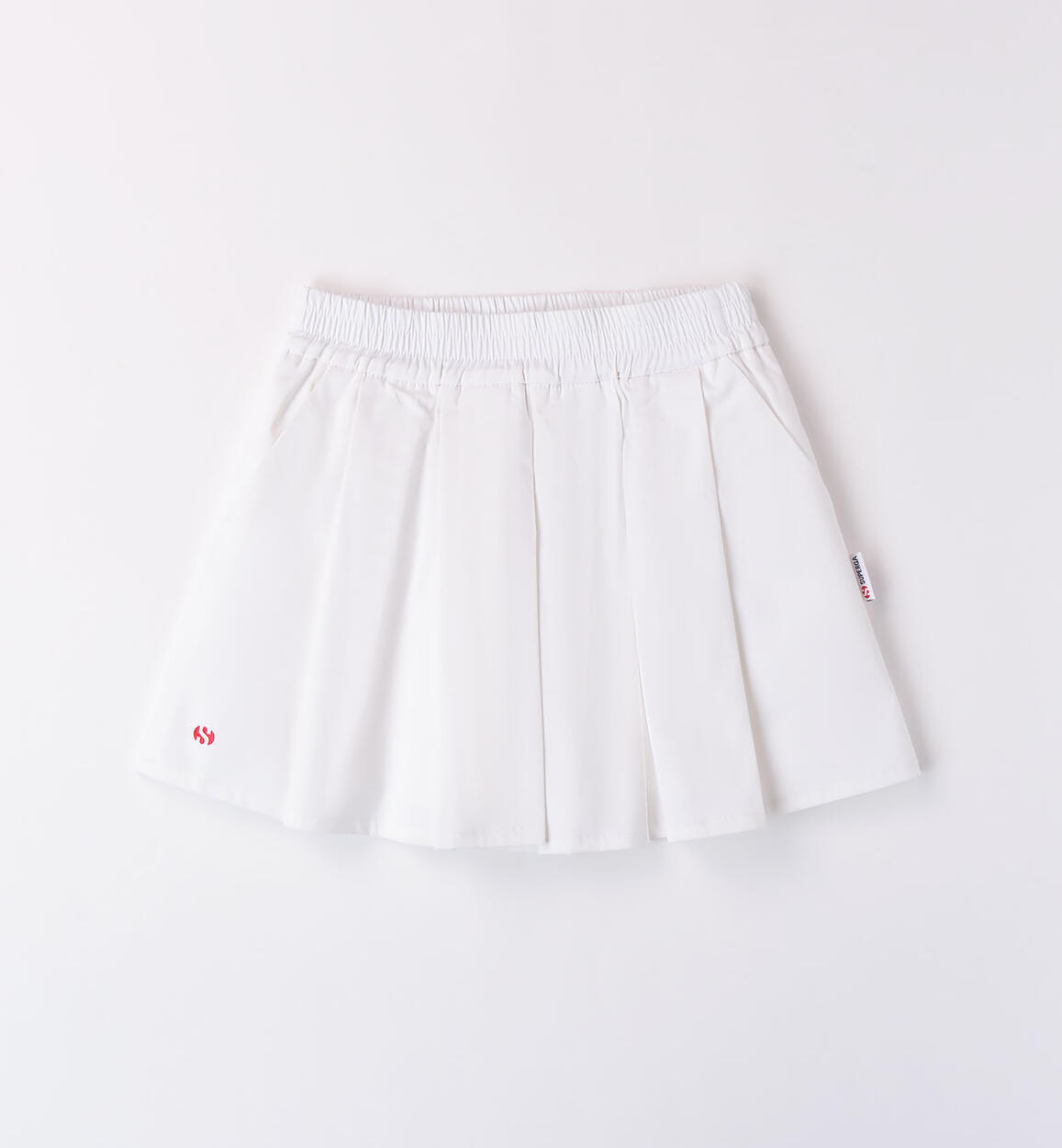 Sporty Skirt for Girls WHITE SUPERGA