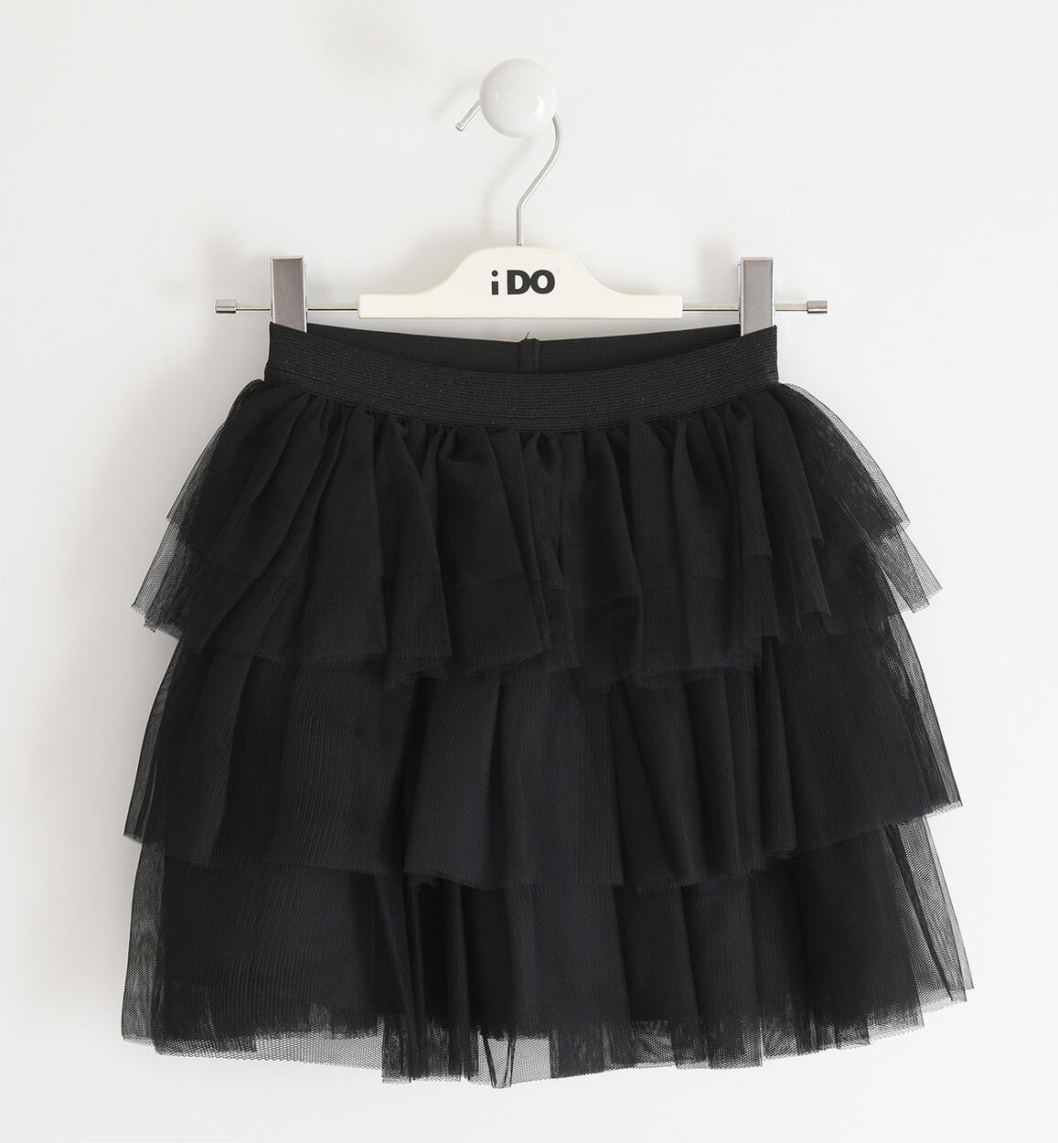 Gonna tulle bambina NERO iDO