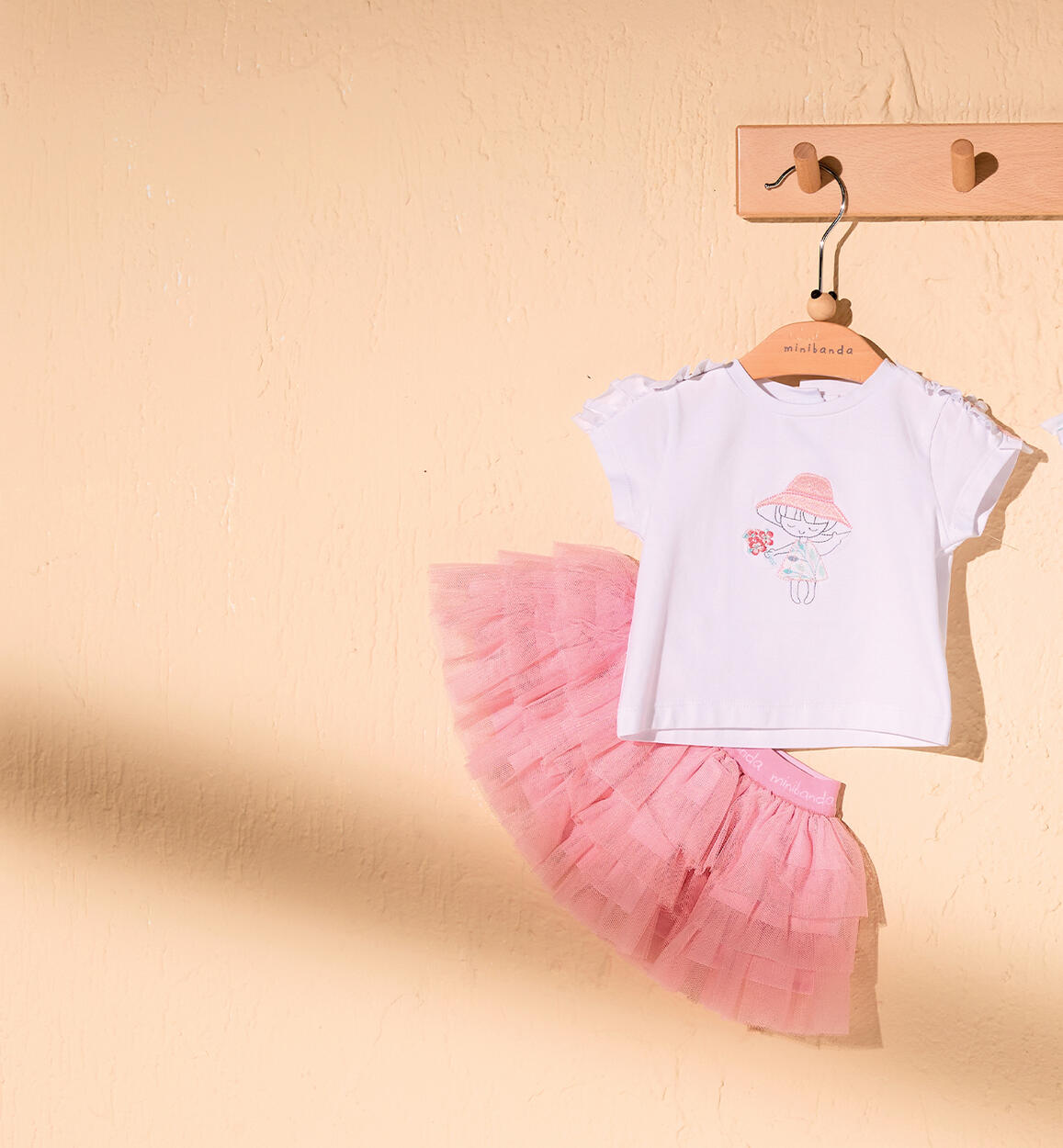 Girls' tulle skirt PINK Minibanda