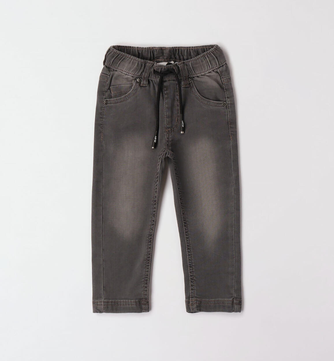 Jeans con elastico per bambino GRIGIO iDO