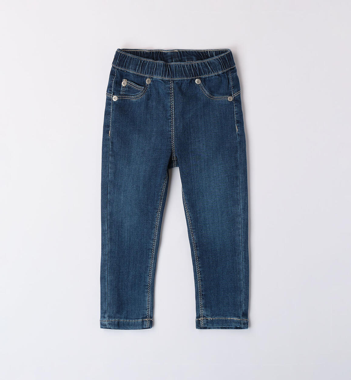 Jeans per bambina elasticizzato BLU Sarabanda