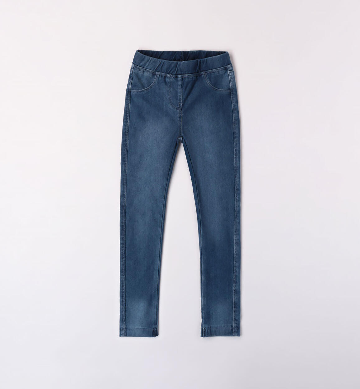 Jeans per ragazza elasticizzati BLU iDO