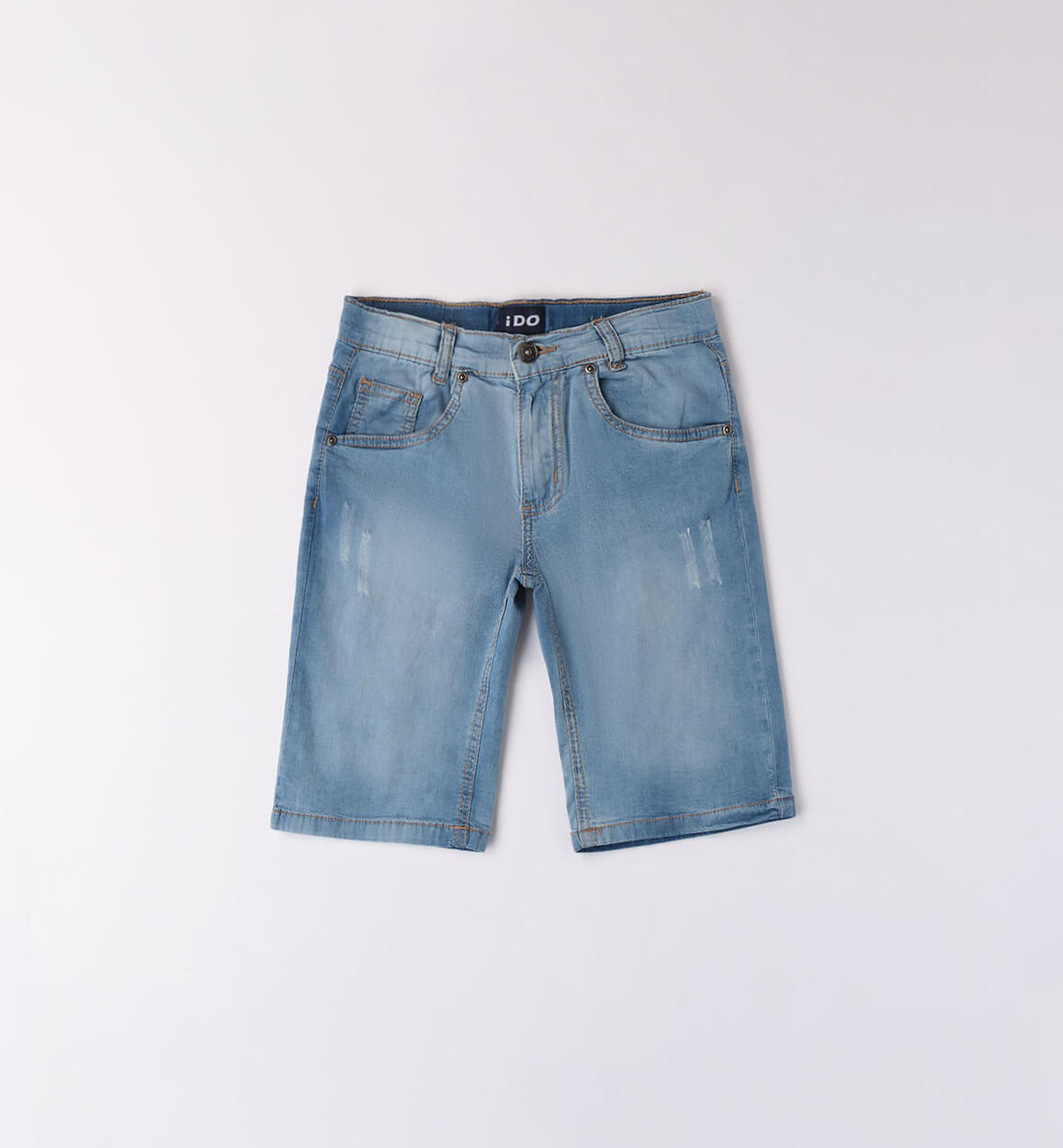 Jeans per ragazzo corti BLU iDO