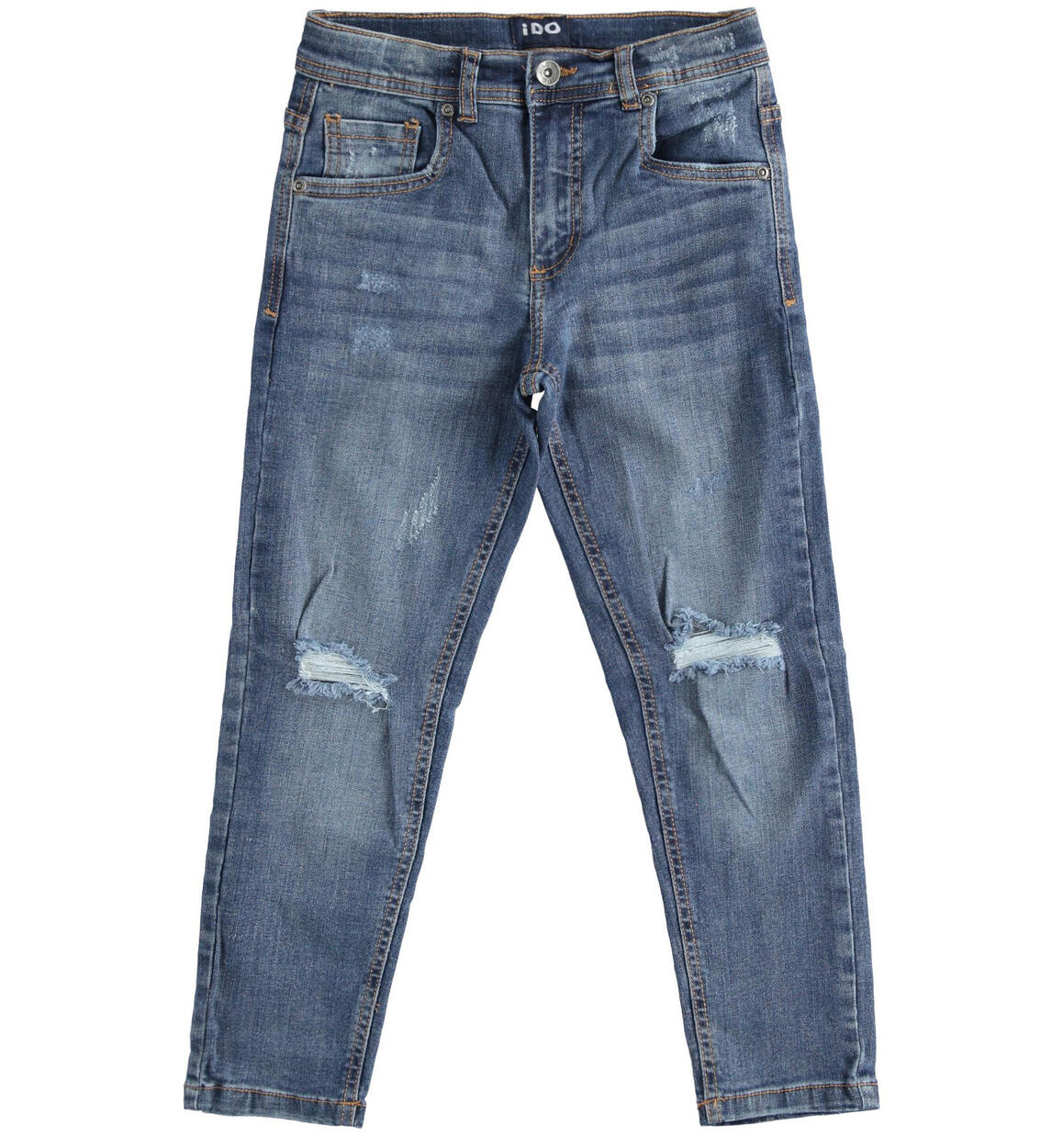 Jeans strappati ragazzo BLU iDO