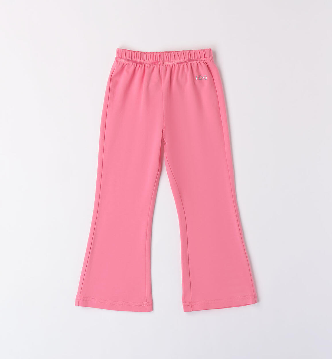 Girls' flared leggings PINK iDO