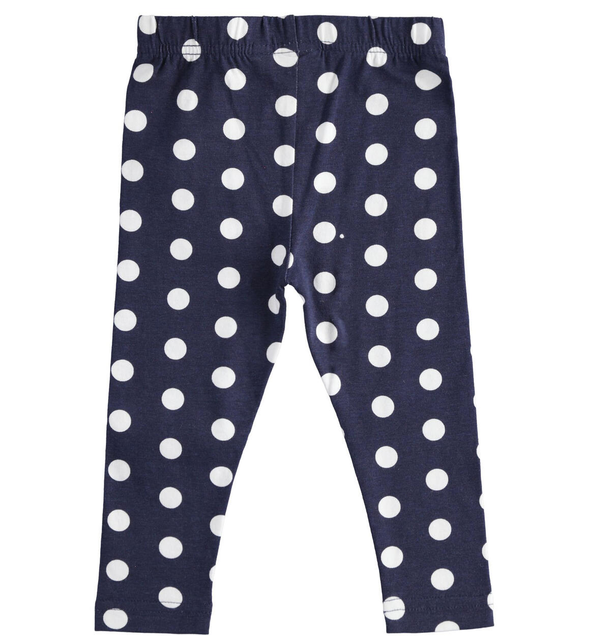 Leggings bambina in jersey stretch con stampa all over BLU iDO