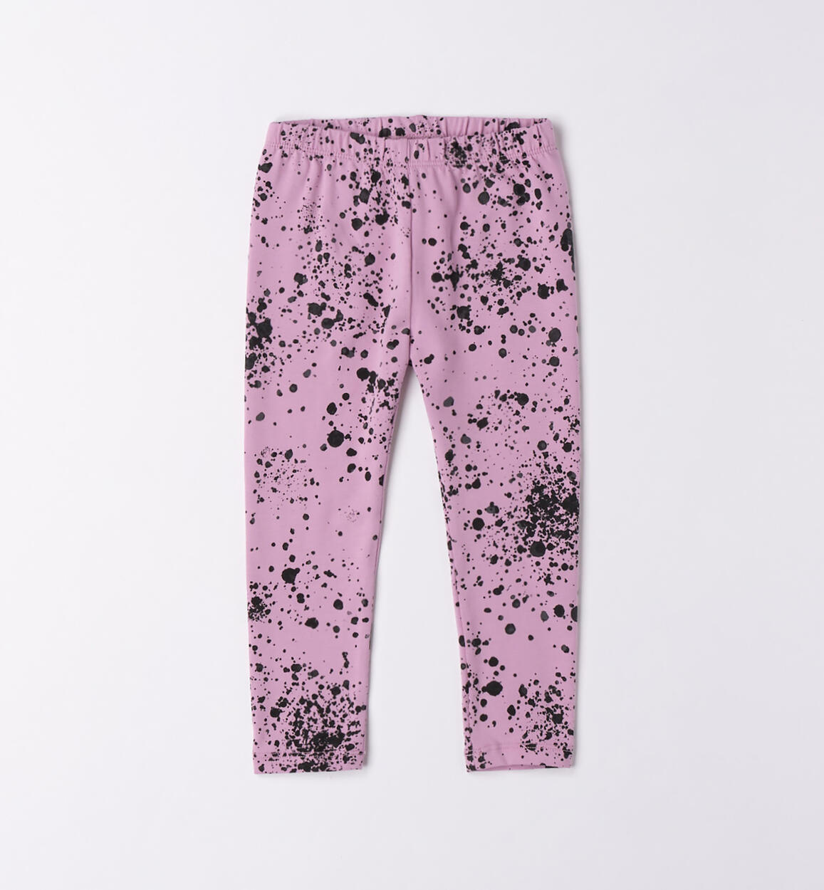 iDO warm-touch printed leggings for girls from 9 months to 8 years VIOLET iDO