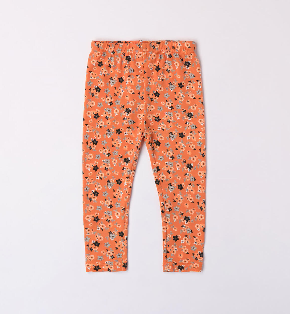 Leggings lungo a fiori bambina ARANCIONE iDO