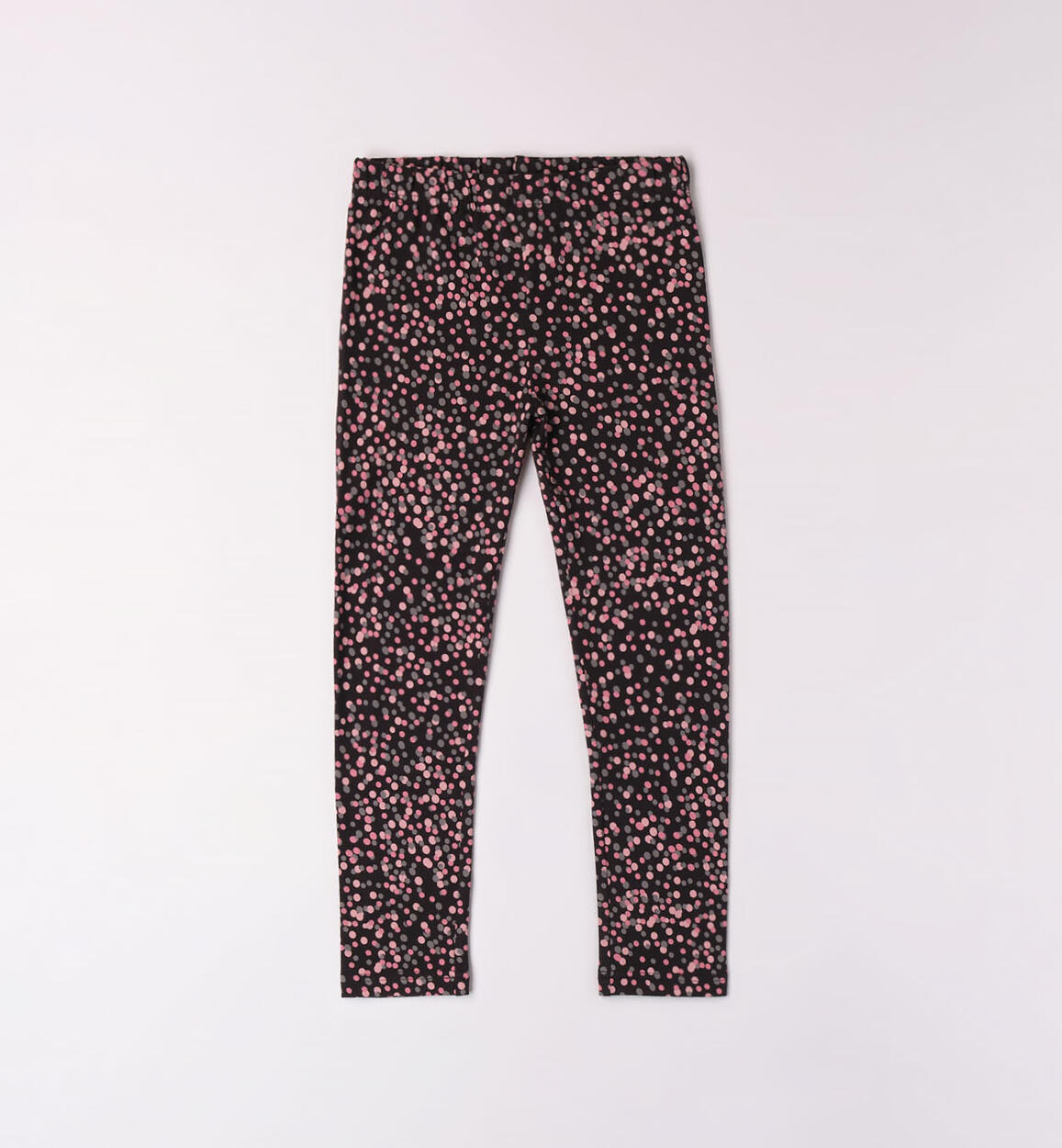 Leggings pois per ragazza NERO iDO