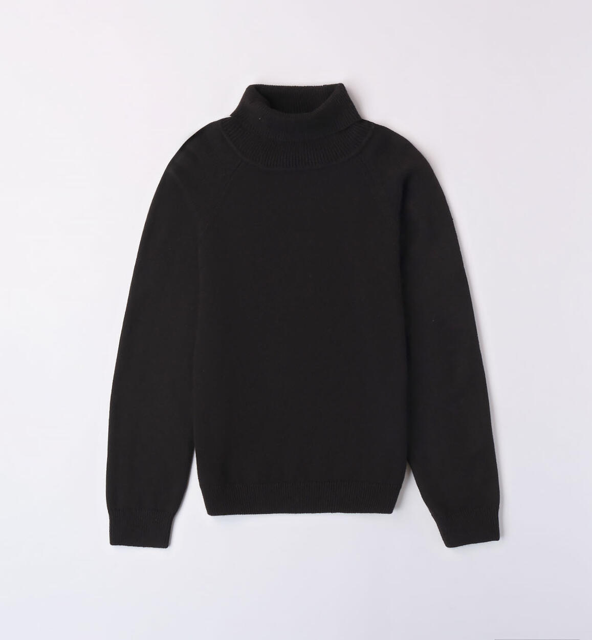 Lupetto per ragazzo in tricot NERO iDO