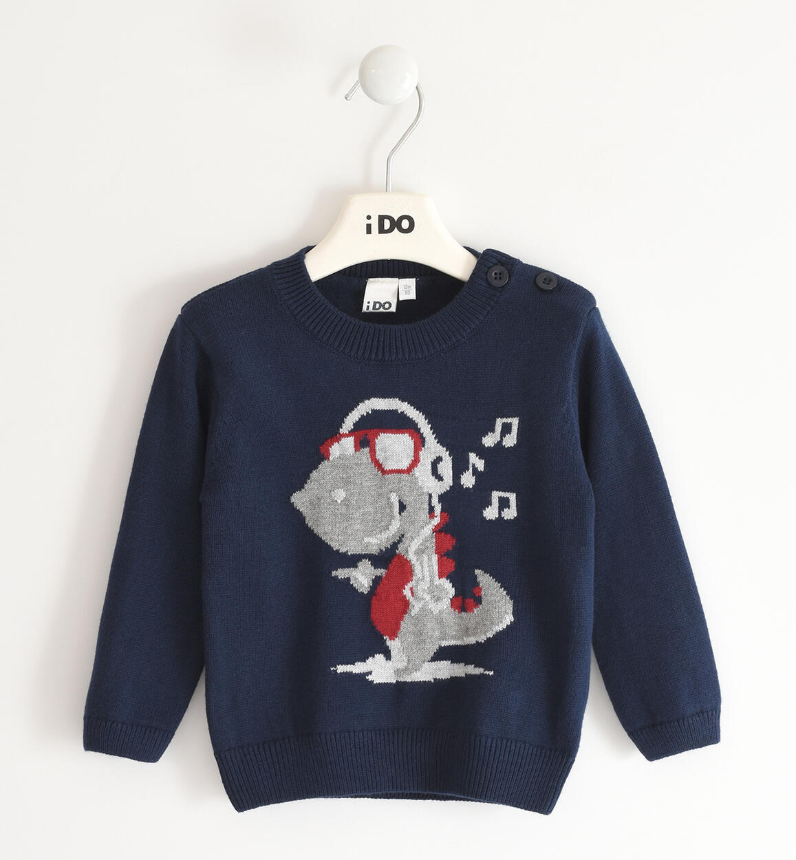 Maglia bambino in tricot BLU iDO