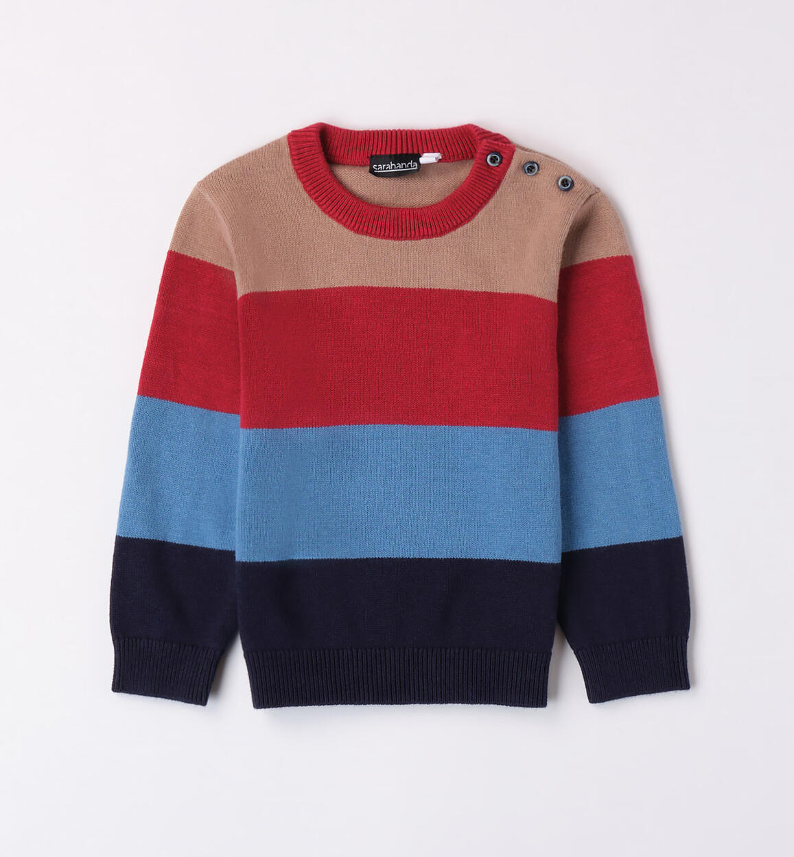 Maglia da bambino in tricot BLU Sarabanda