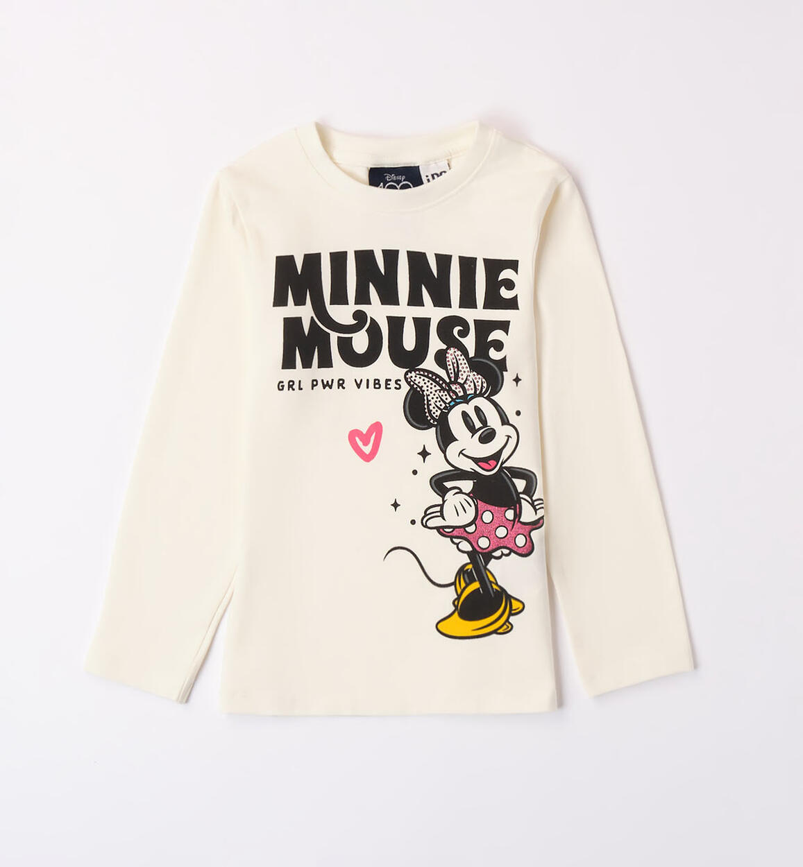 iDO Minnie T-shirt for girls from 3 to 8 years WHITE iDO