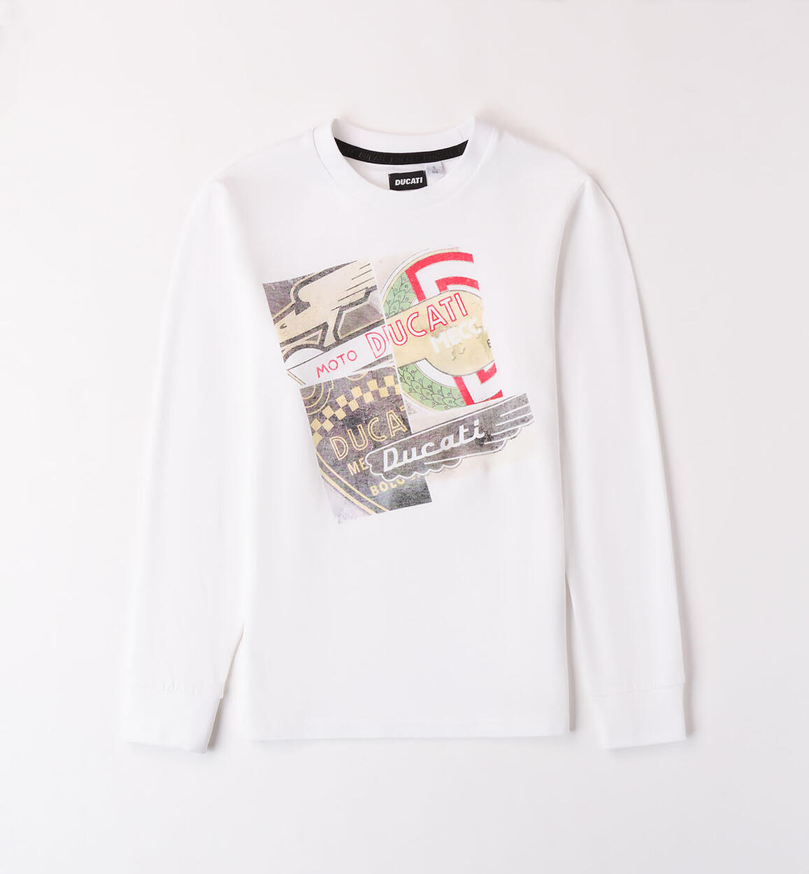 Ducati long-sleeved top WHITE DUCATI