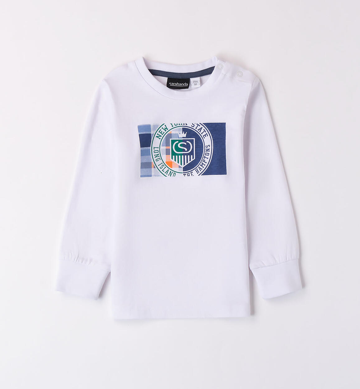 Boys' long-sleeved top WHITE Sarabanda