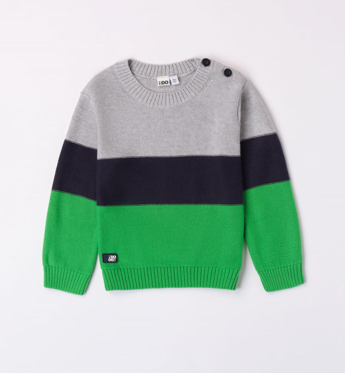 Maglioncino bambino multicolor VERDE iDO