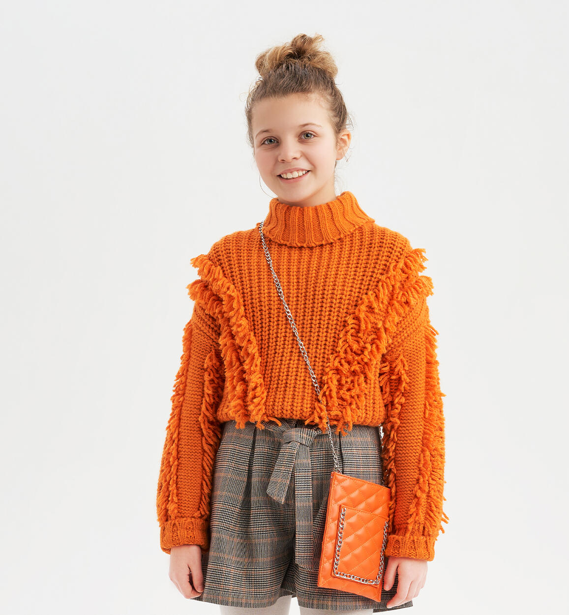 Sarabanda orange jumper for girls from 8 to 16 years ORANGE Sarabanda