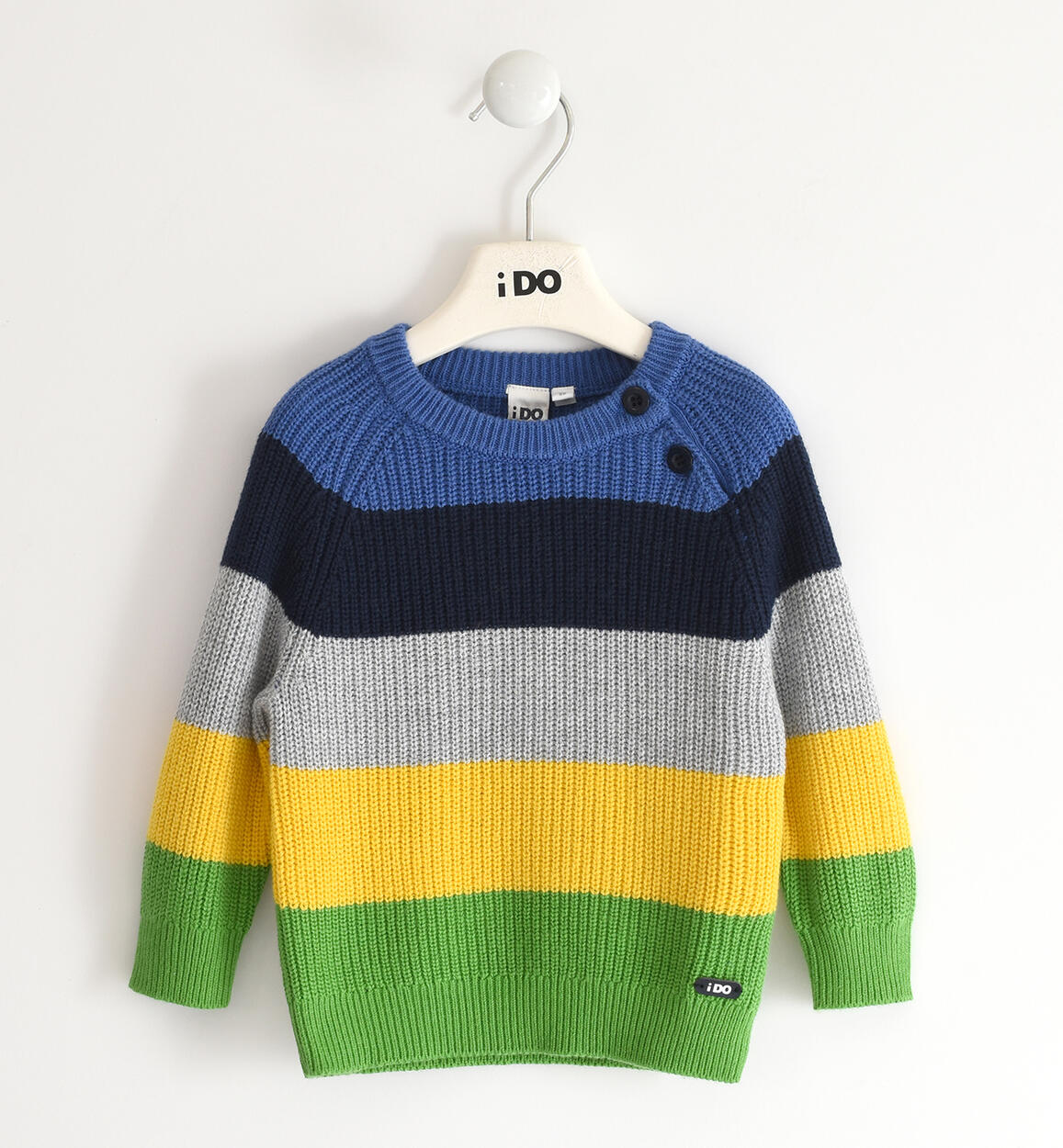 Maglione bambino in tricot BLU iDO