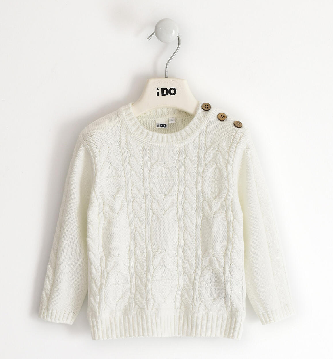 Maglione bianco bambino on sale