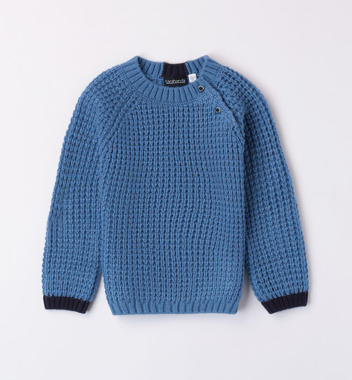 Maglione invernale per bambino BLU Sarabanda