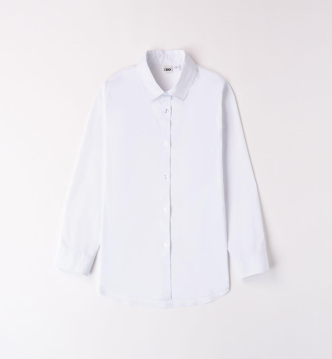 Oversized shirt for girls WHITE iDO