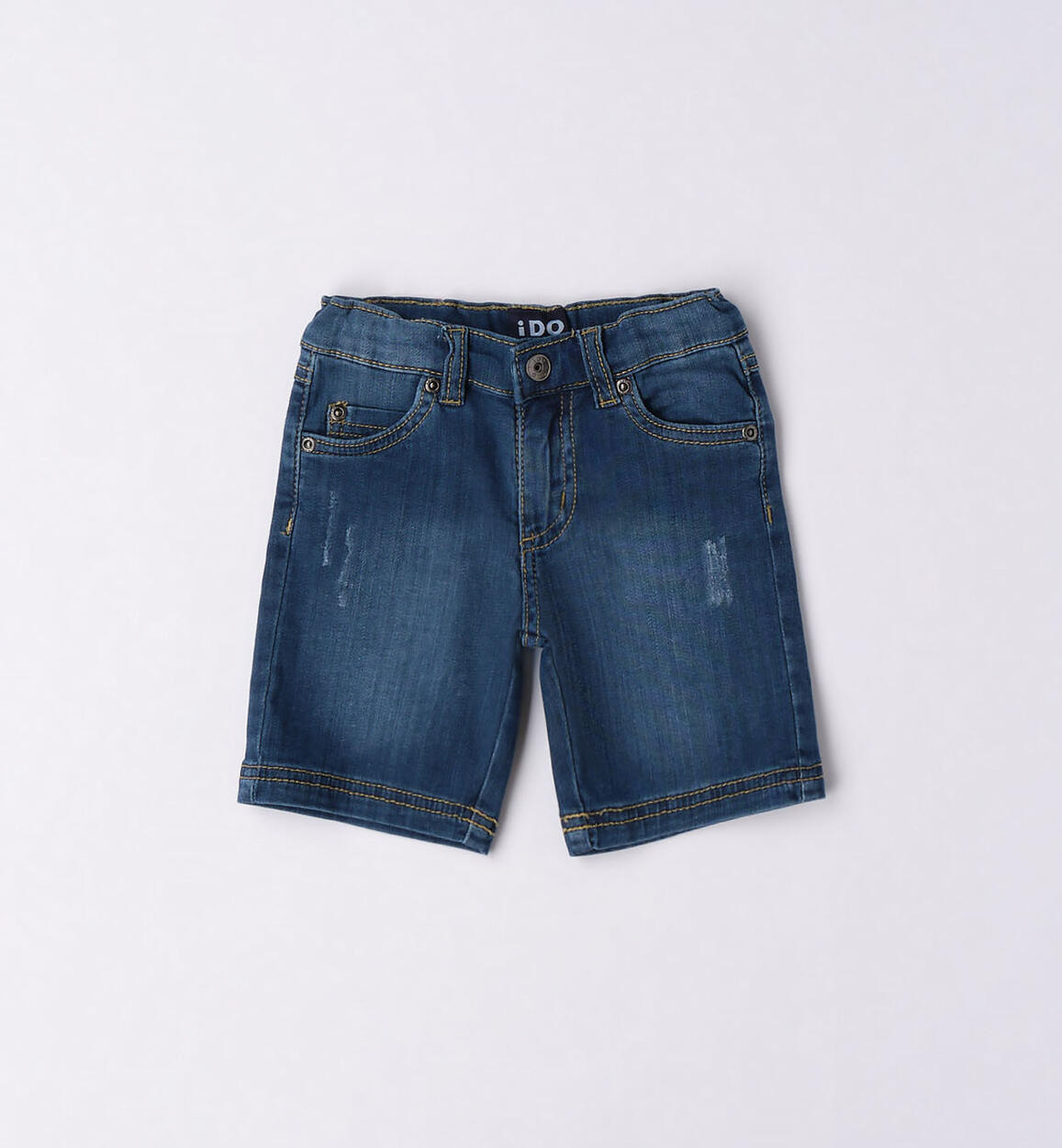 Morbido jeans corto per bambino BLU iDO