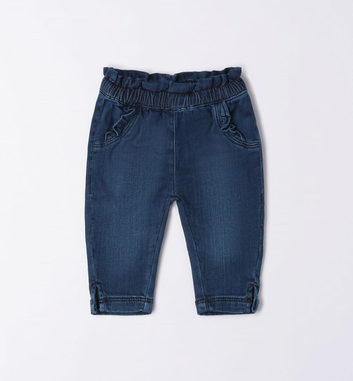 Morbido jeans neonata BLU iDO