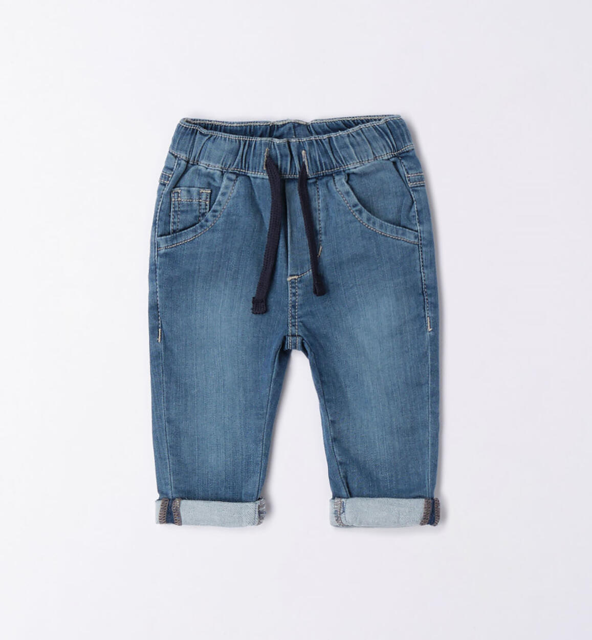 Morbido jeans neonato BLU iDO