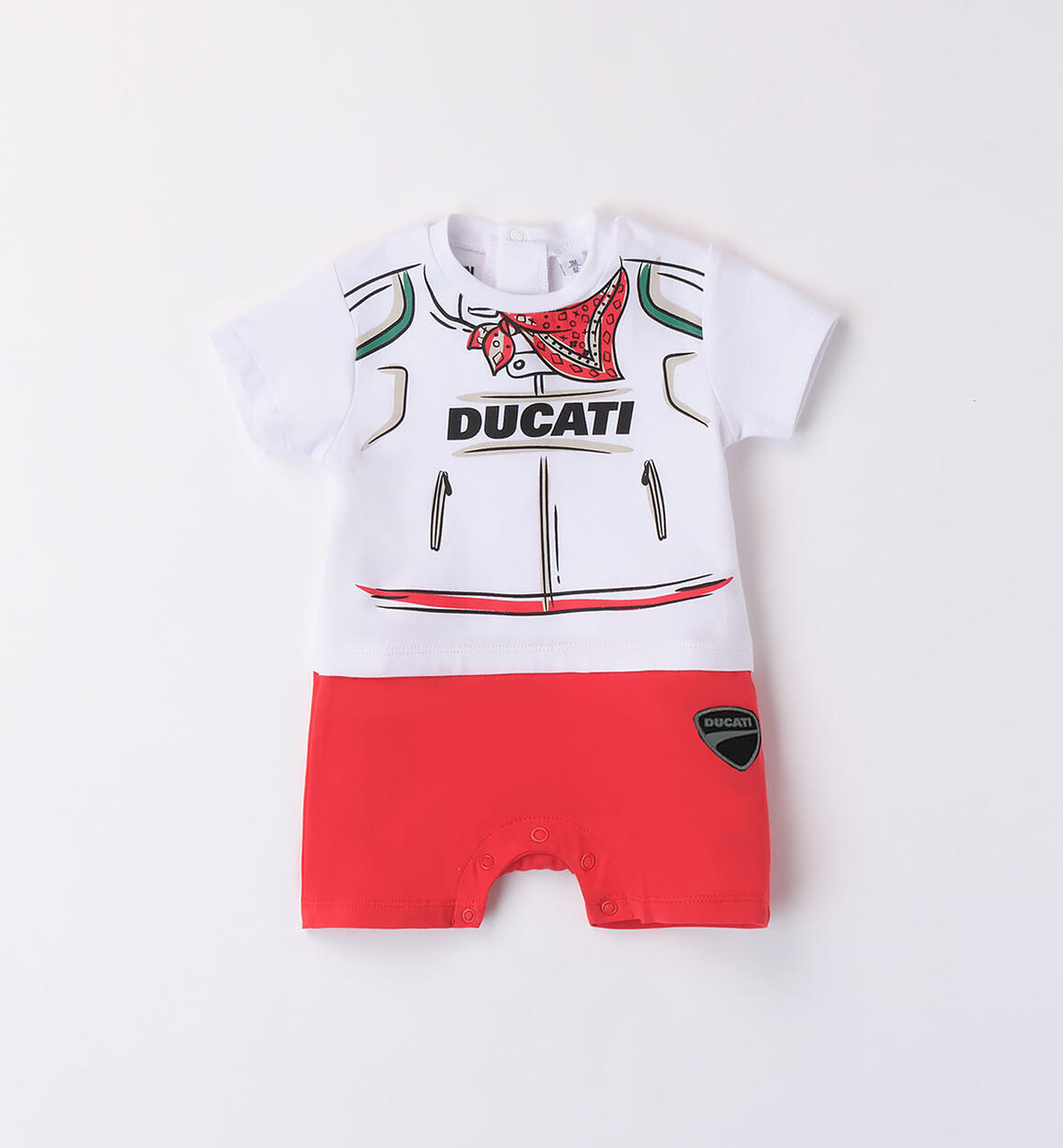 Ducati baby boys' romper WHITE DUCATI