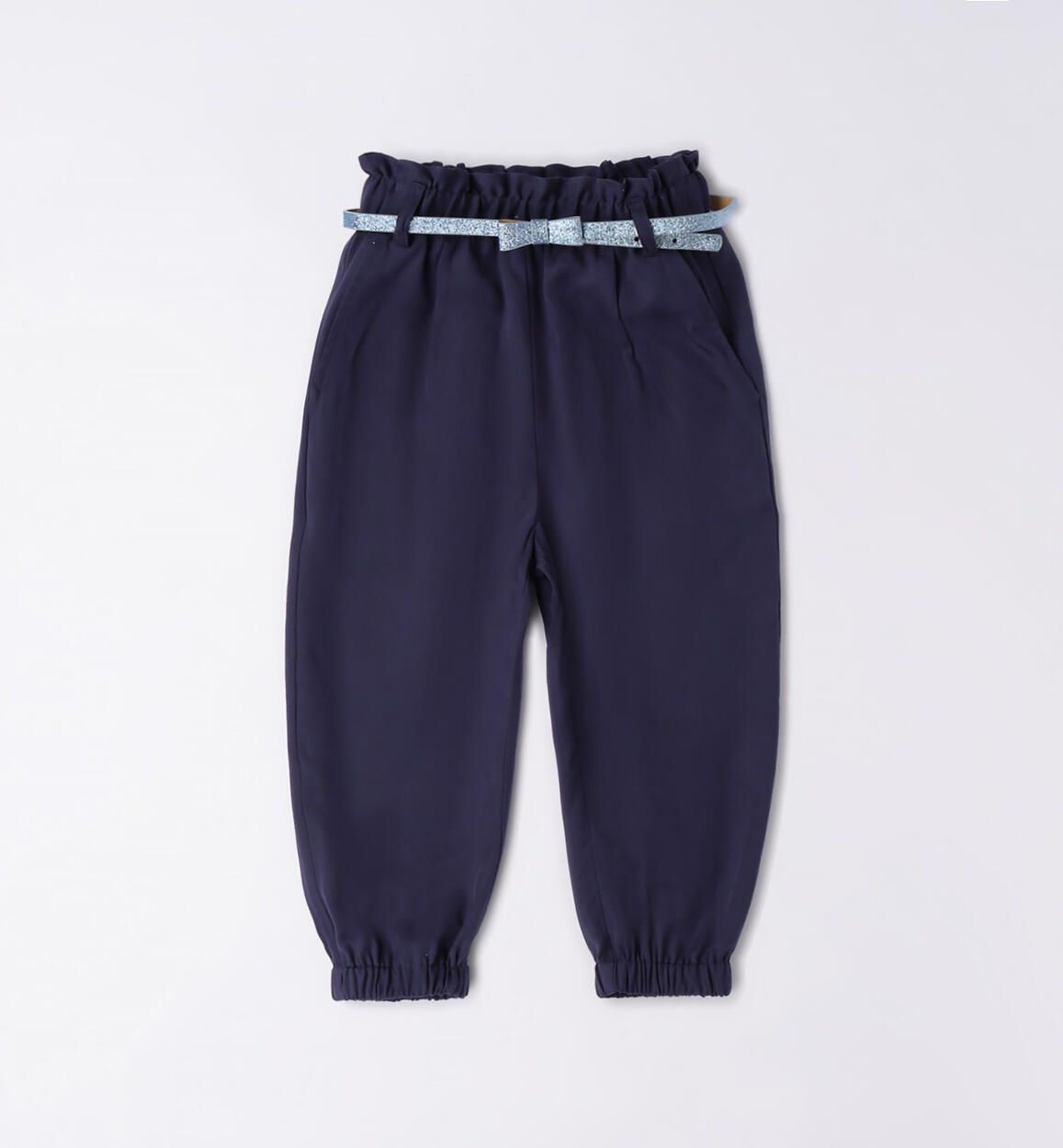 Pantalone bambina con cintura BLU iDO