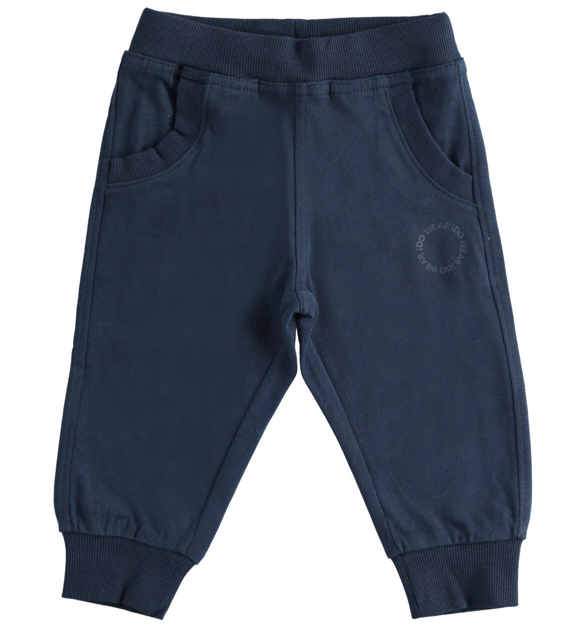 Pantalone bambino in jersey BLU iDO