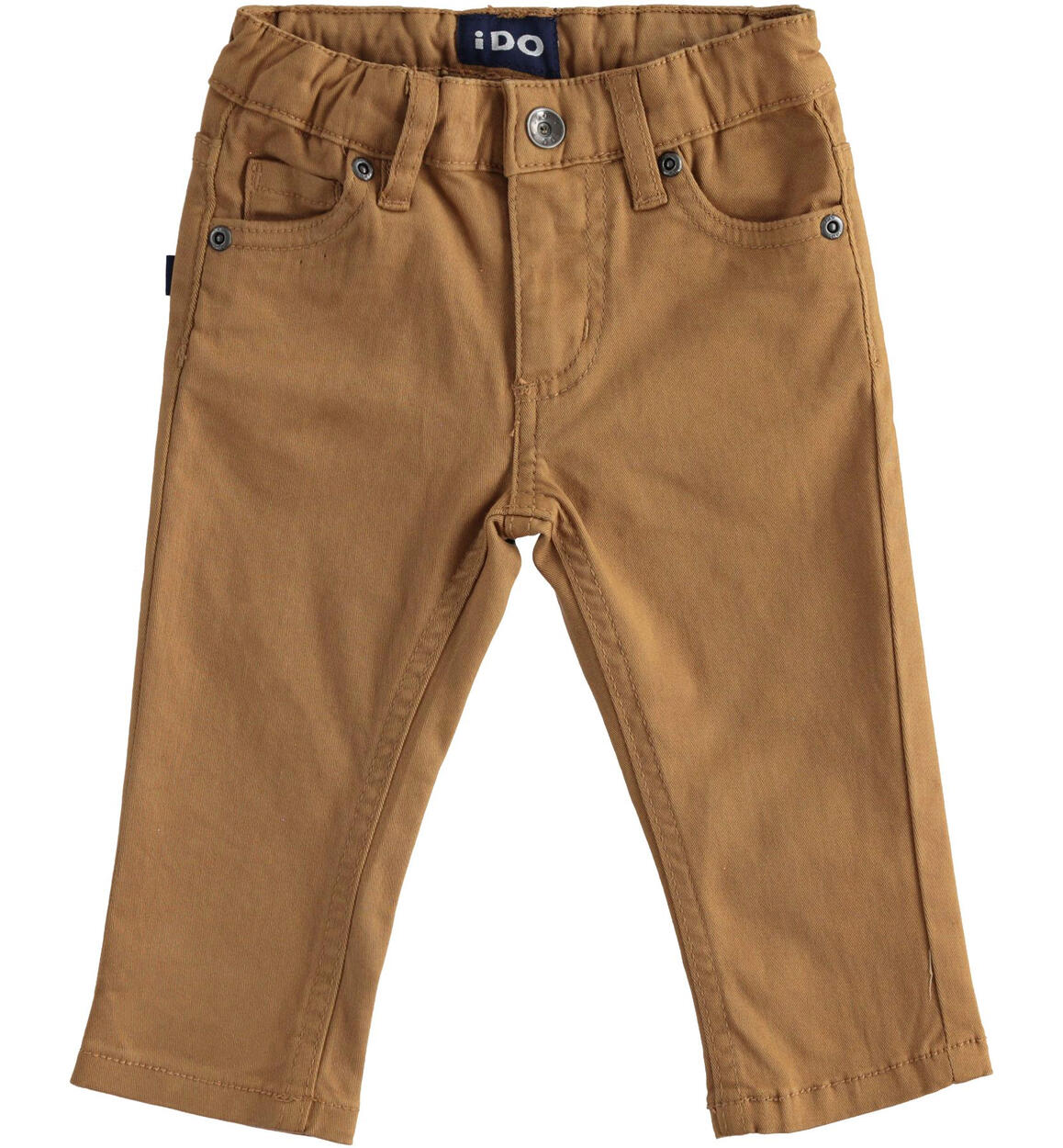 Pantalone bambino in twill MARRONE iDO