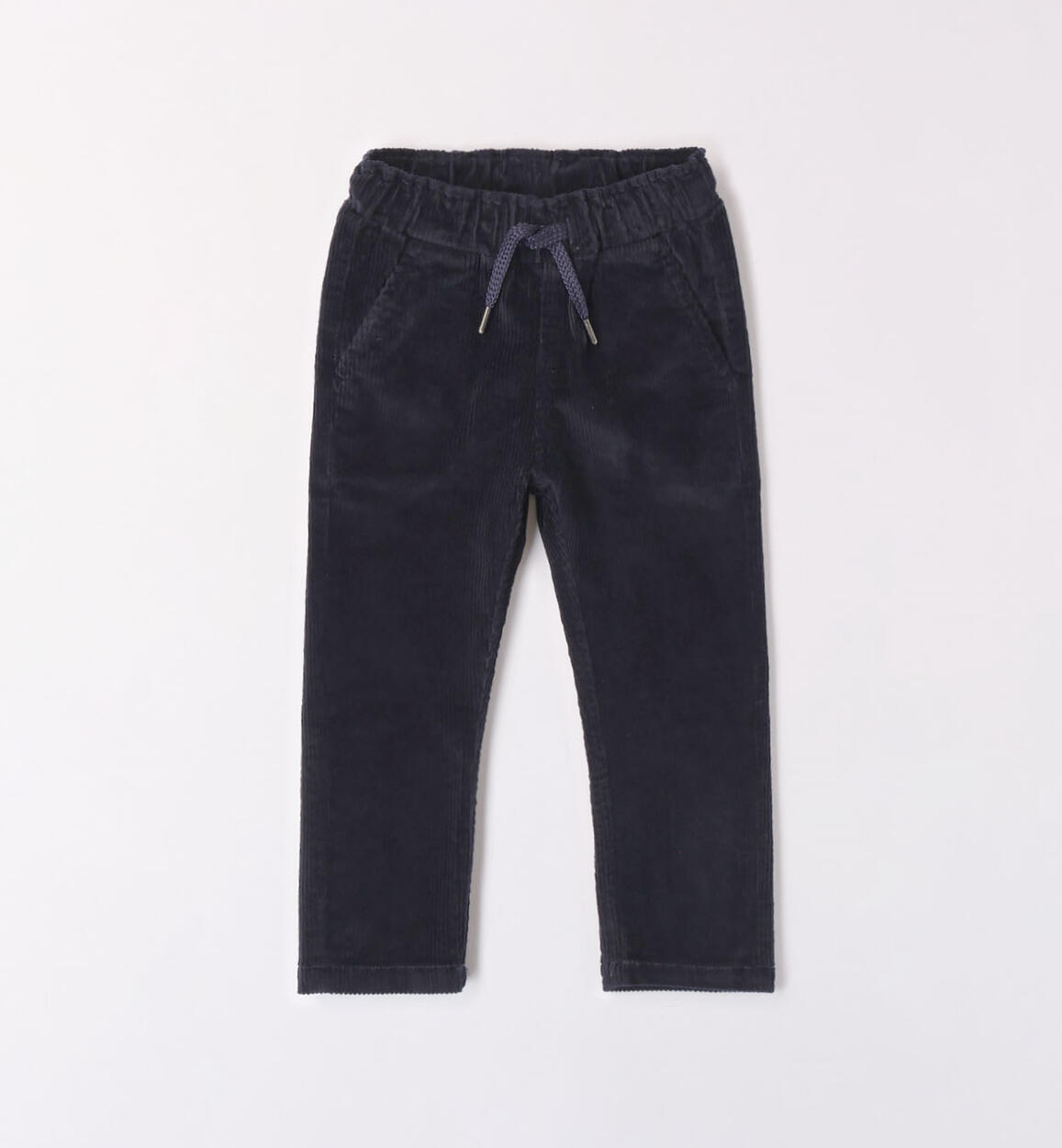 Pantalone bambino in velluto BLU iDO